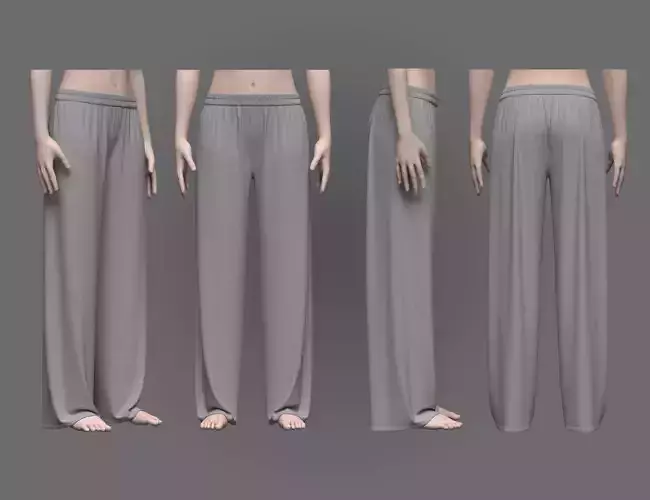 Linen Trouser Legging  