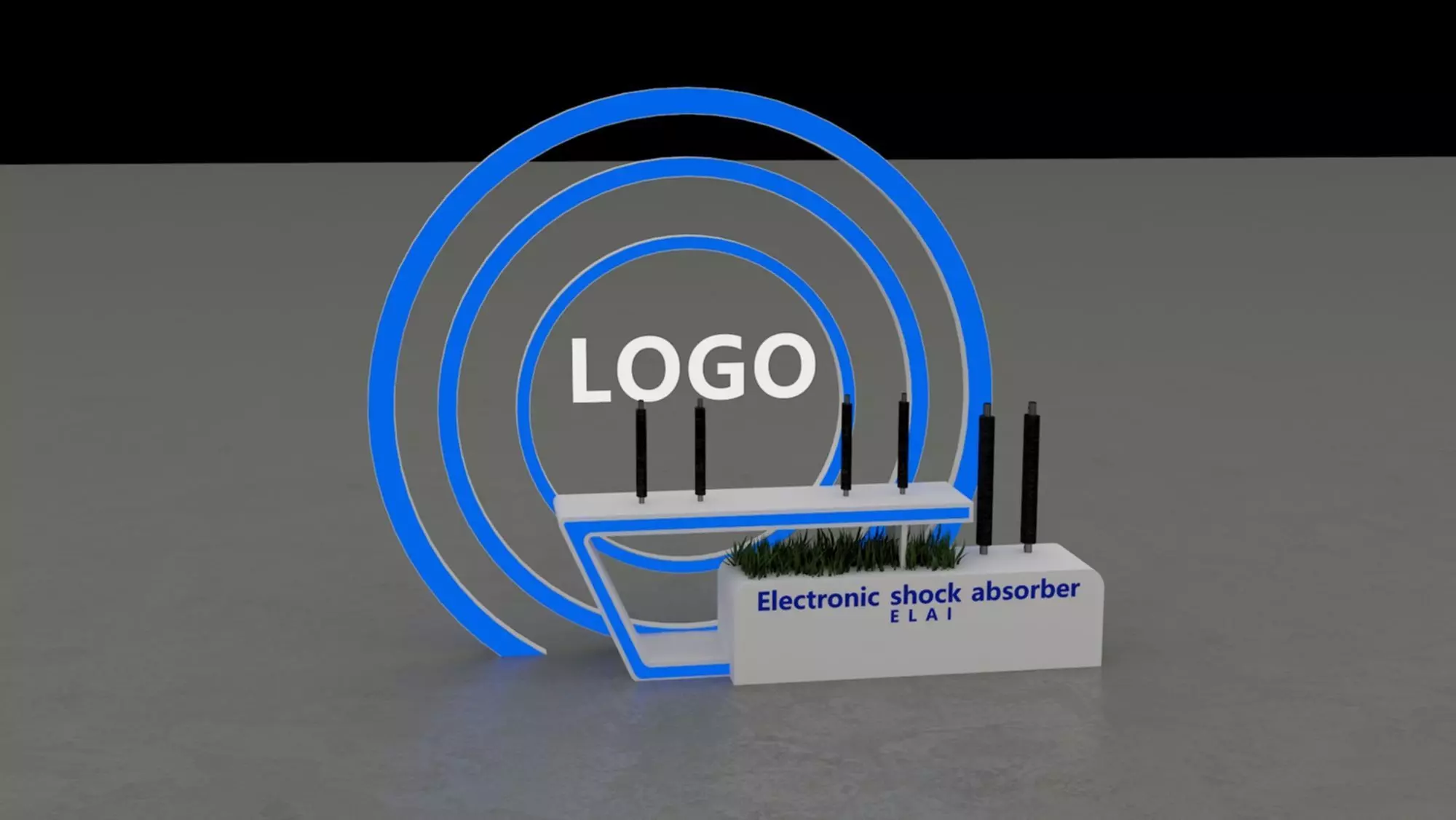 product booth 3D model