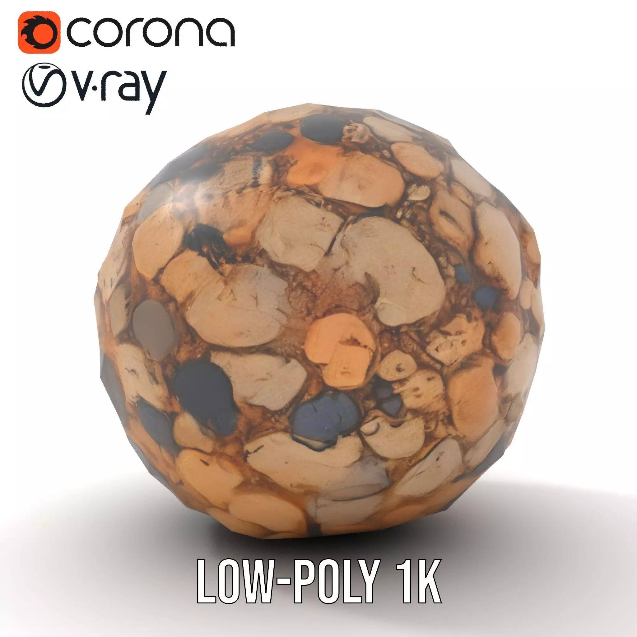 Rustic Cobblestone Texture model pack Texture_14