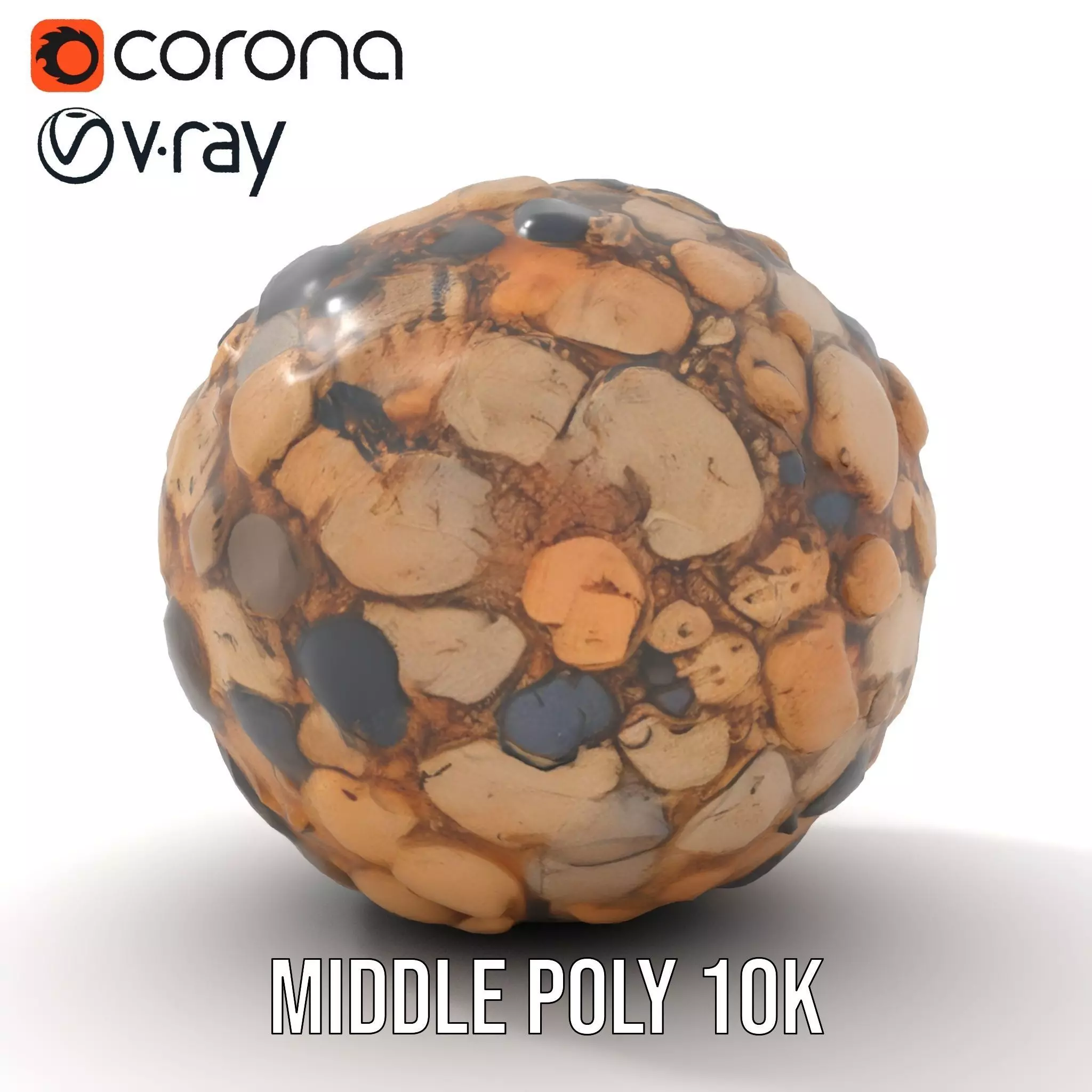 Rustic Cobblestone Texture model pack Texture_6