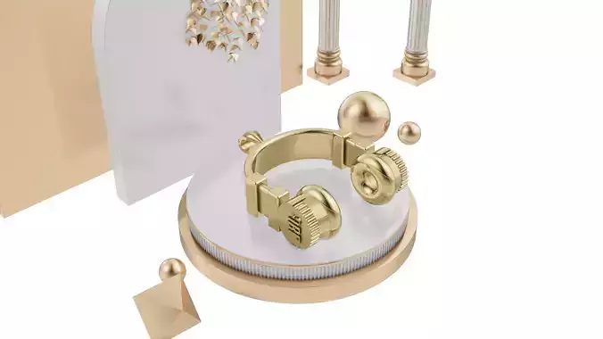 Mini Headphone Necklace