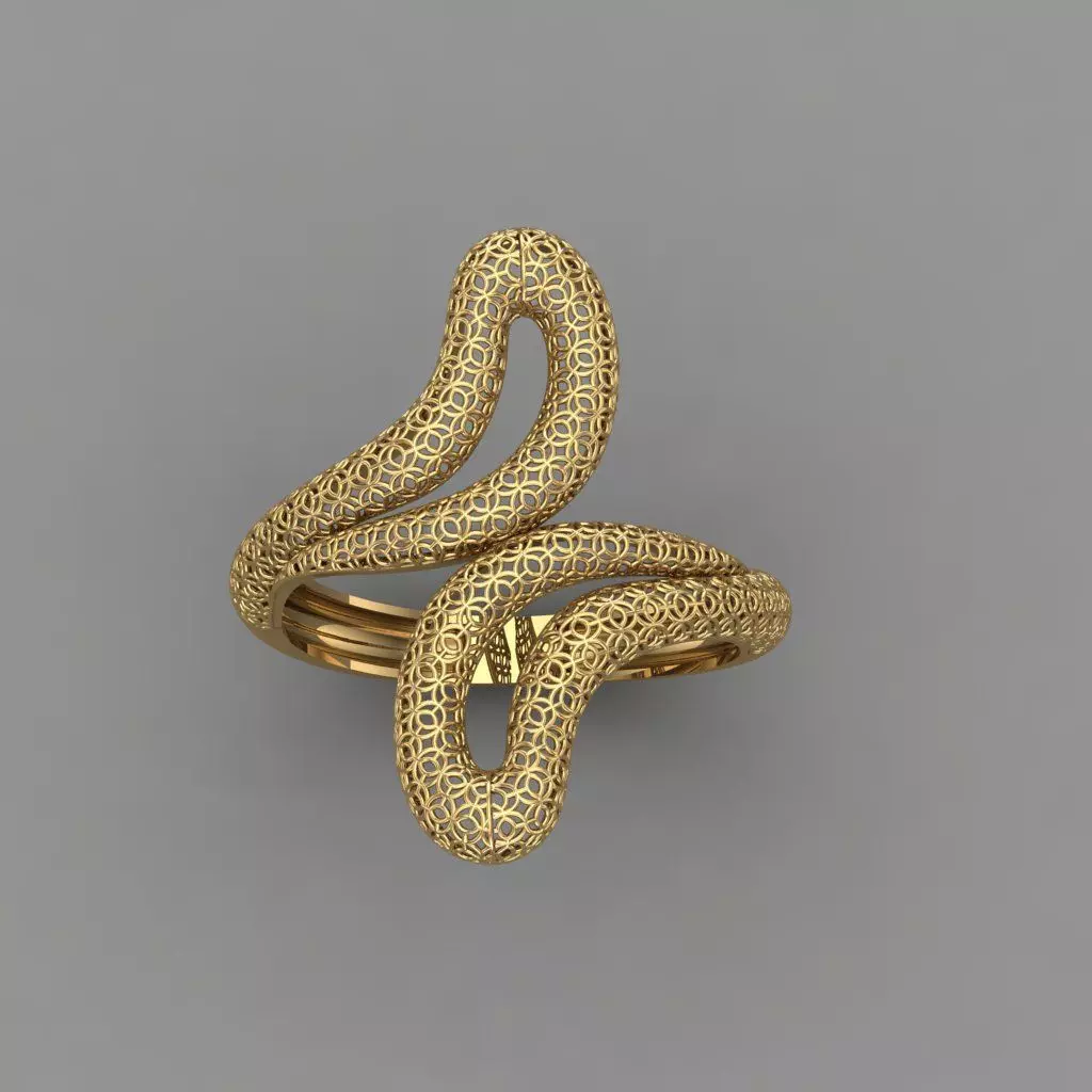 Turkish plain Ring Jewellery Ring 3D print model 3D print model_1