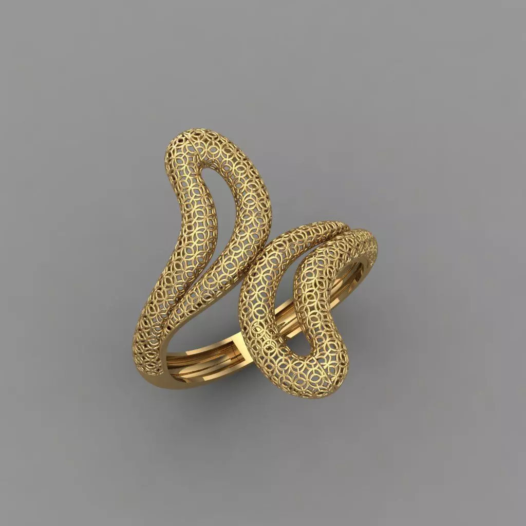 Turkish plain Ring Jewellery Ring 3D print model 3D print model_0