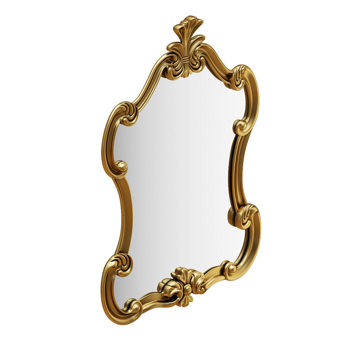 Mirror Furnish Monsieur Low-poly 3D model_2