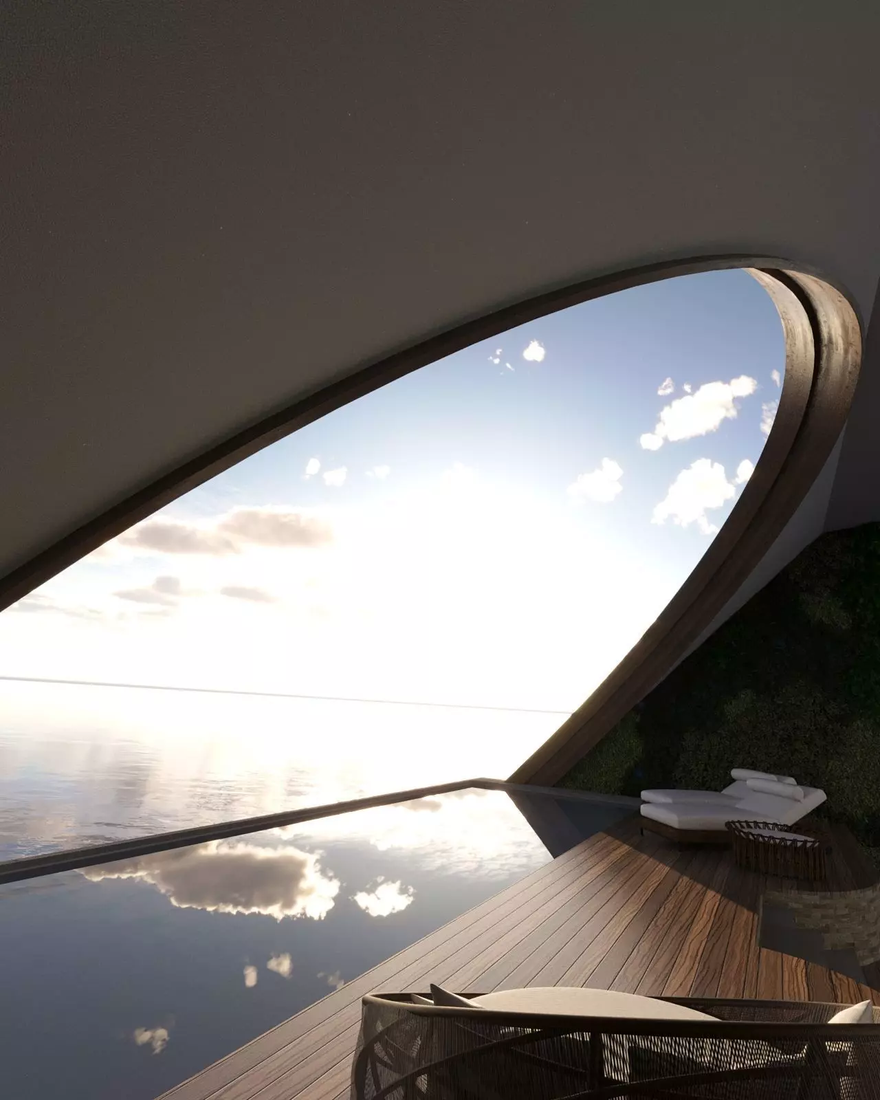 COMO Uma Canggu Pool 3D model_0