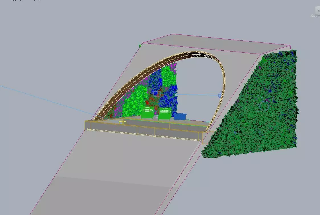 COMO Uma Canggu Pool 3D model_8