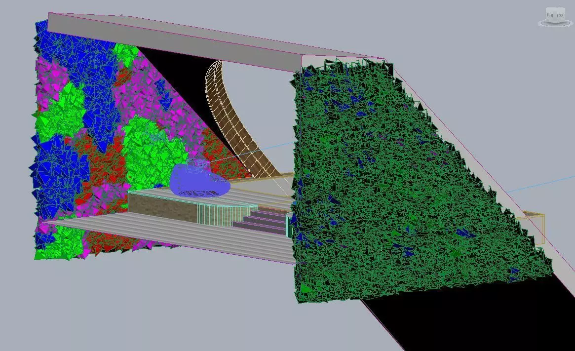 COMO Uma Canggu Pool 3D model_10