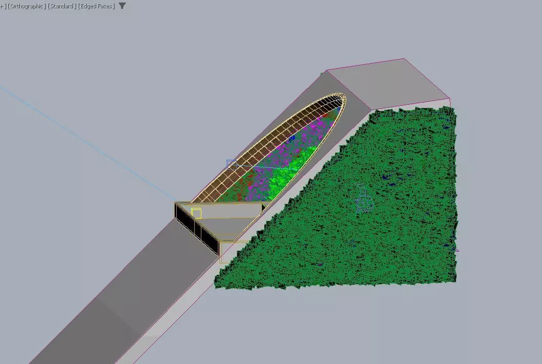 COMO Uma Canggu Pool 3D model_5