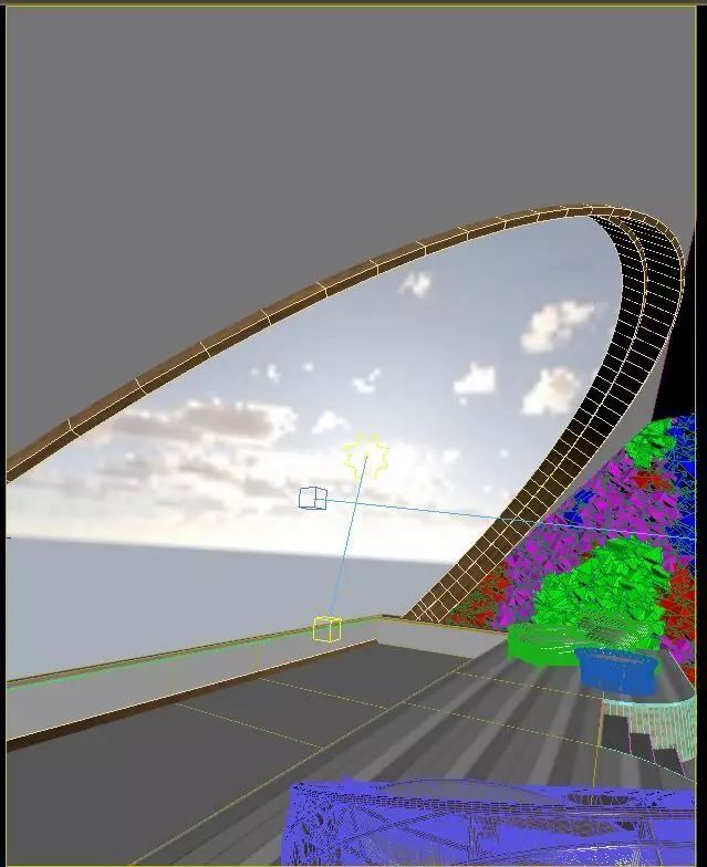 COMO Uma Canggu Pool 3D model_6
