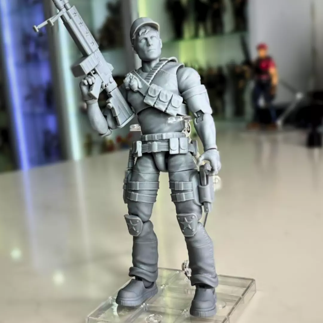 Magic Timmy Full Action Figure STL files 3D print model_4