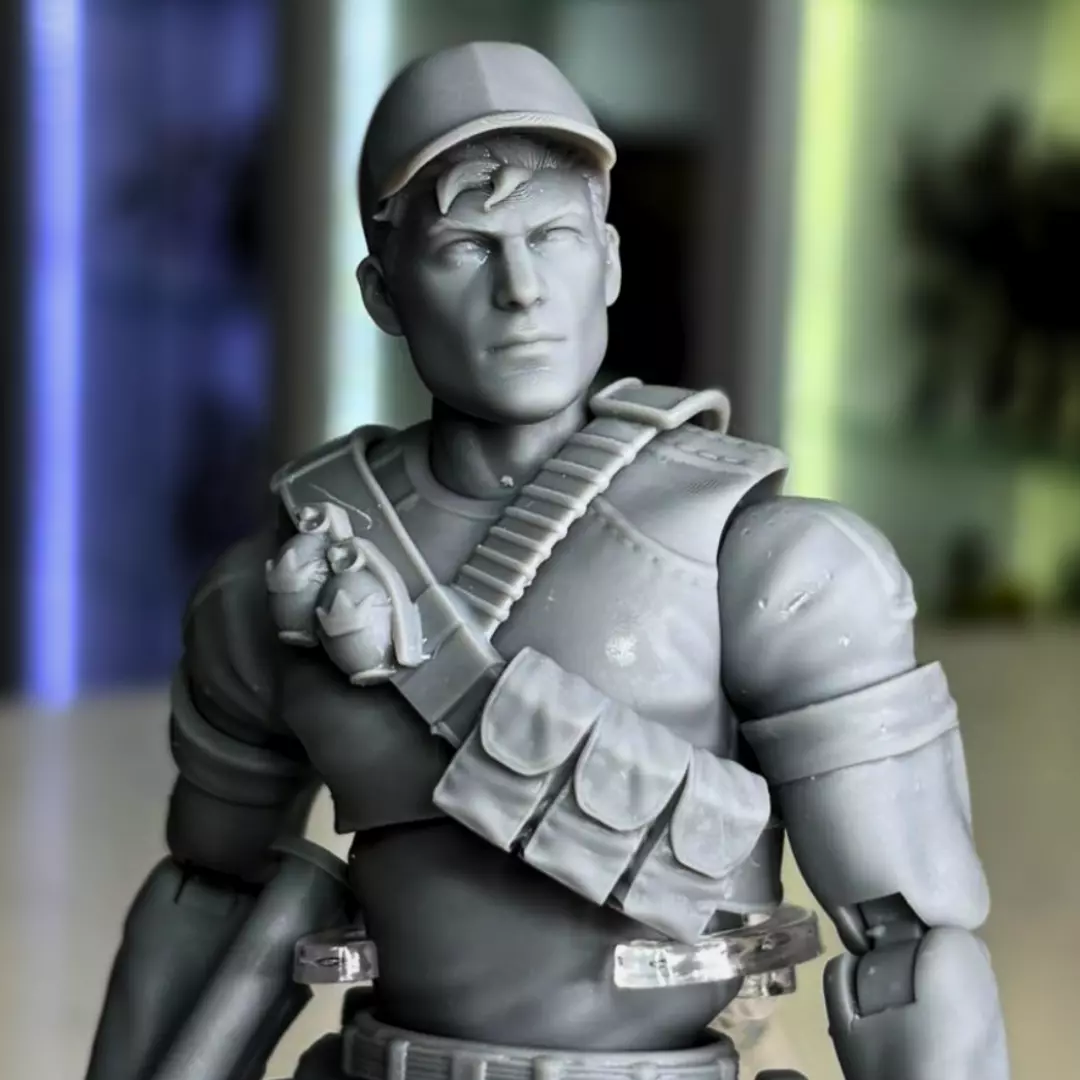 Magic Timmy Full Action Figure STL files 3D print model_3