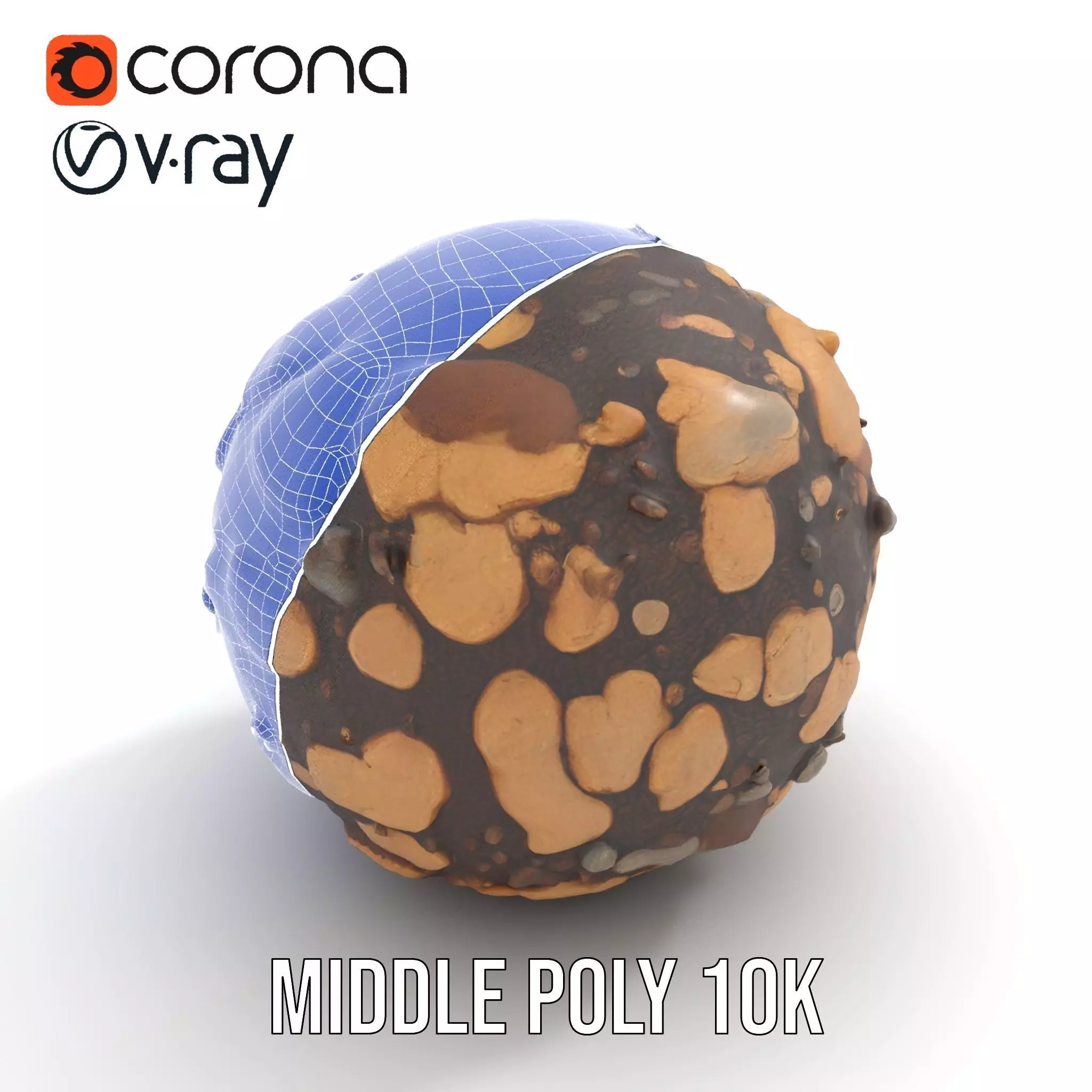 Rugged Stone Terrain model pack Texture_12