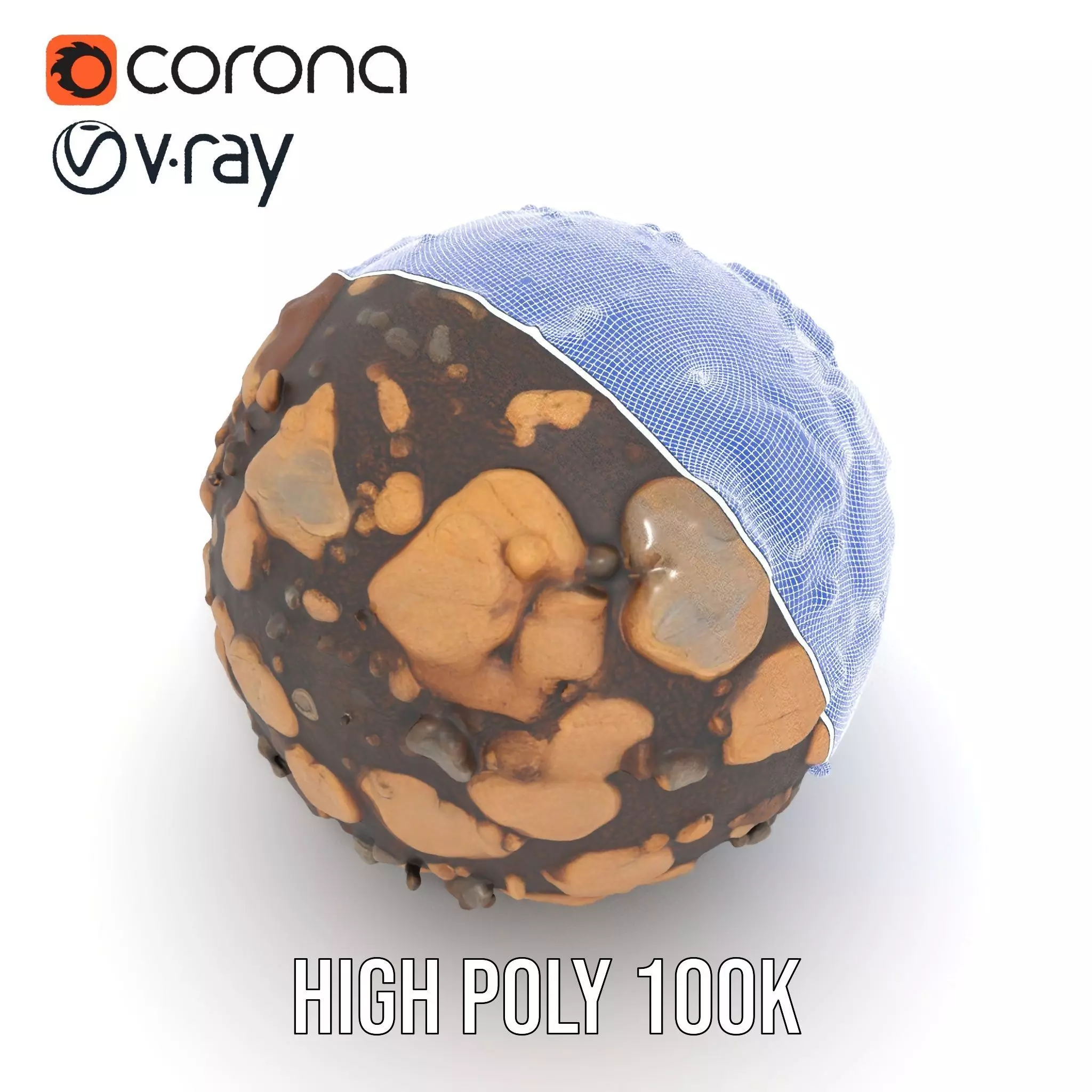 Rugged Stone Terrain model pack Texture_28