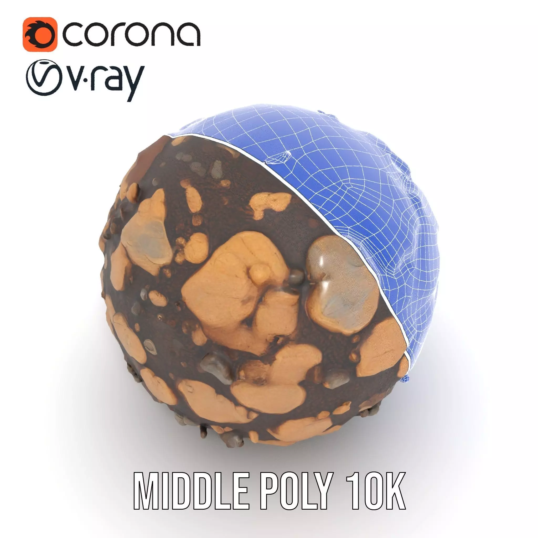 Rugged Stone Terrain model pack Texture_15