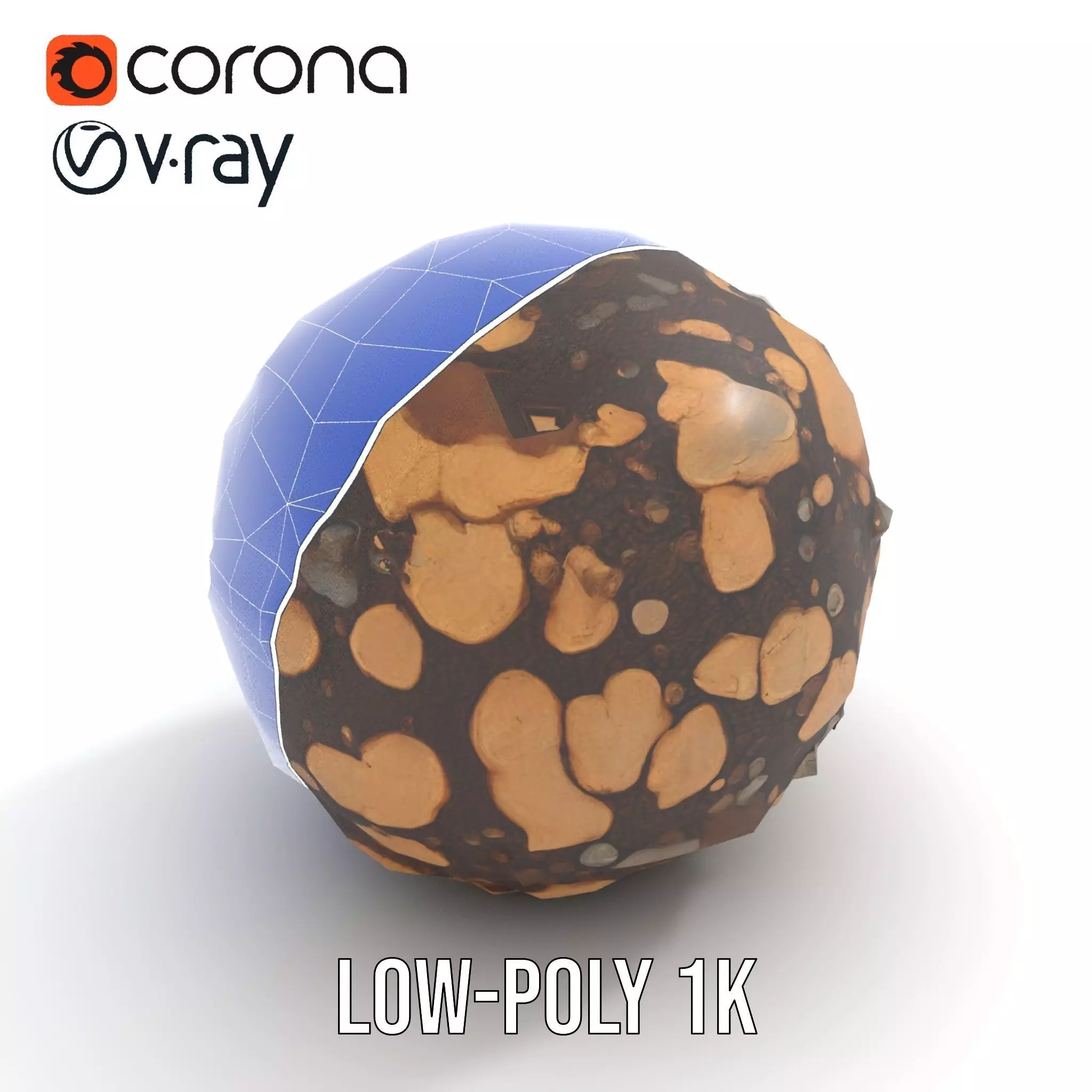 Rugged Stone Terrain model pack Texture_24