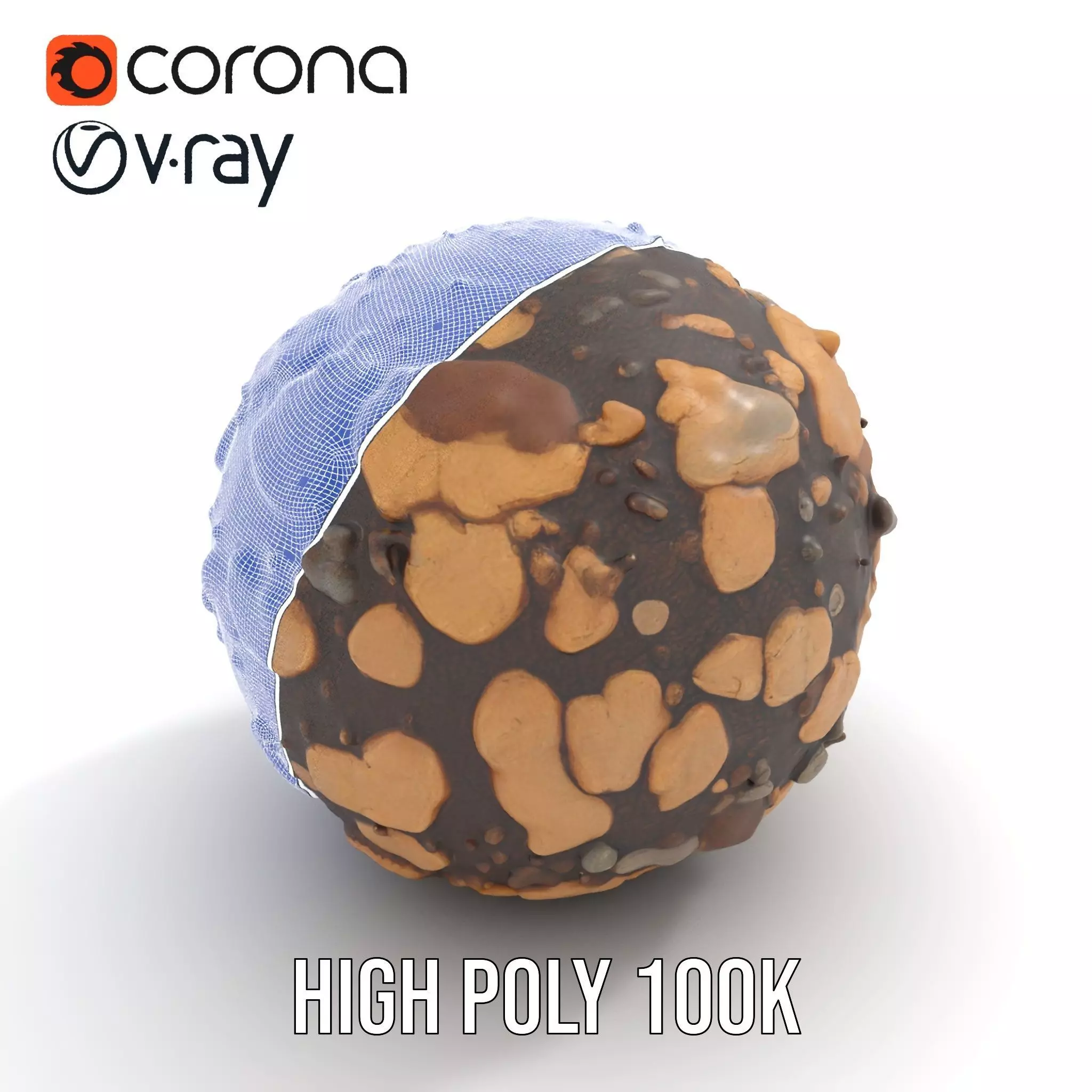 Rugged Stone Terrain model pack Texture_31