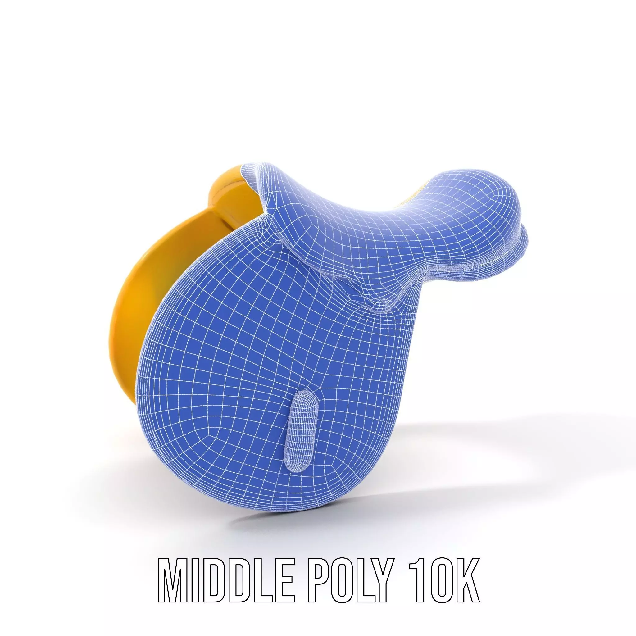 Yellow Saddle Purse model pack Low-poly 3D model_22