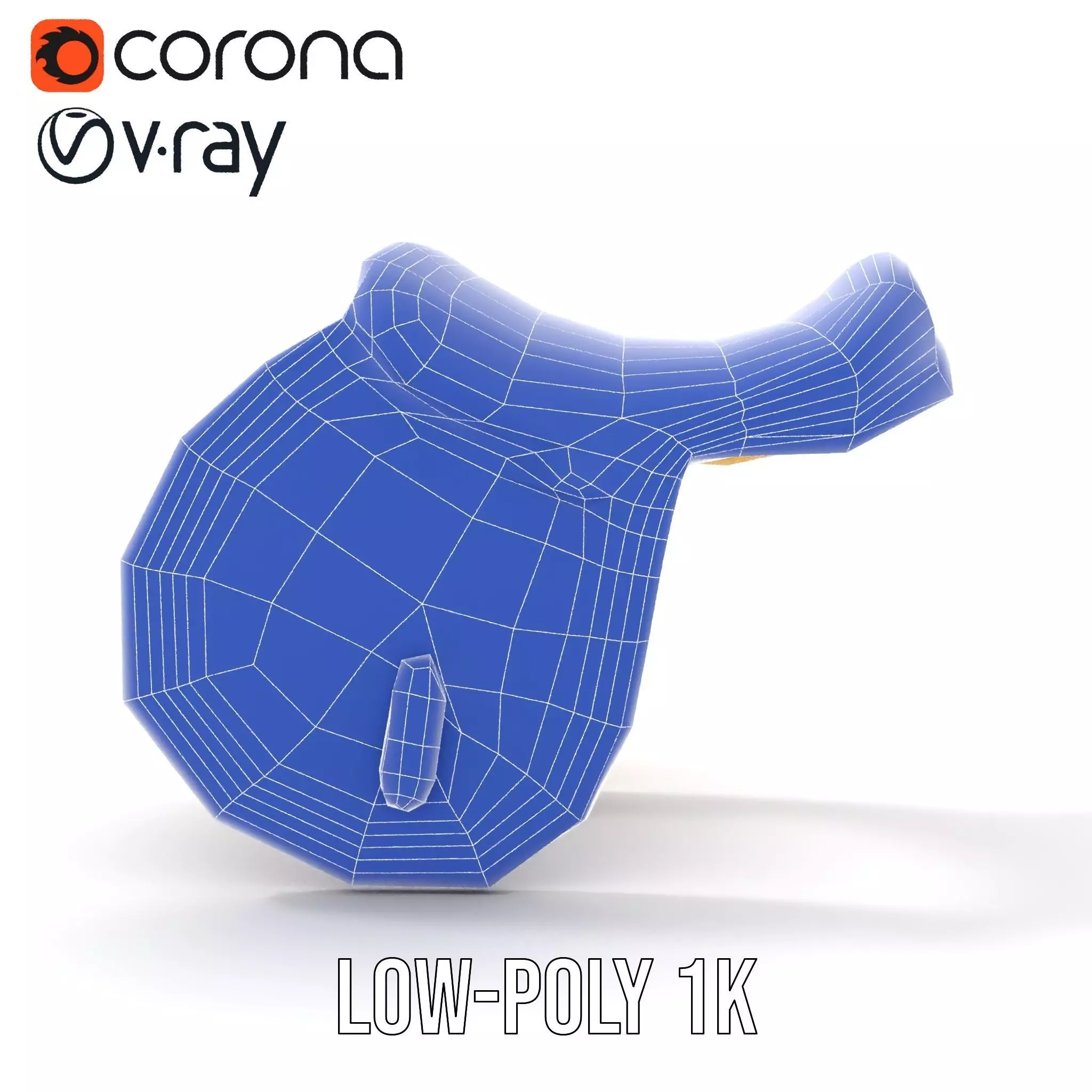 Yellow Saddle Purse model pack Low-poly 3D model_23
