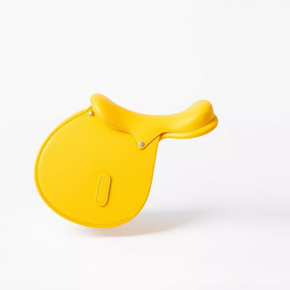 Yellow Saddle Purse model pack Low-poly 3D model_2