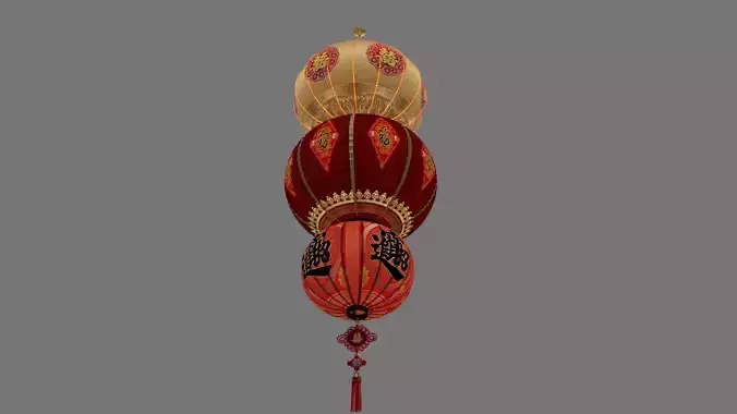 Chinese red lantern 