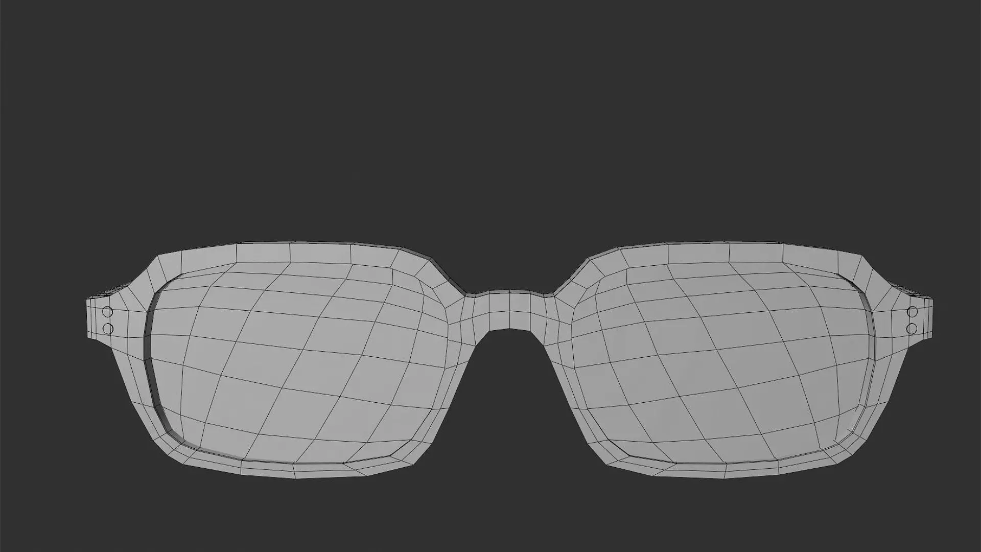Ray Ban Zuri Bio Based black Sunglasses 3D Model PBR  Low-poly 3D model_11