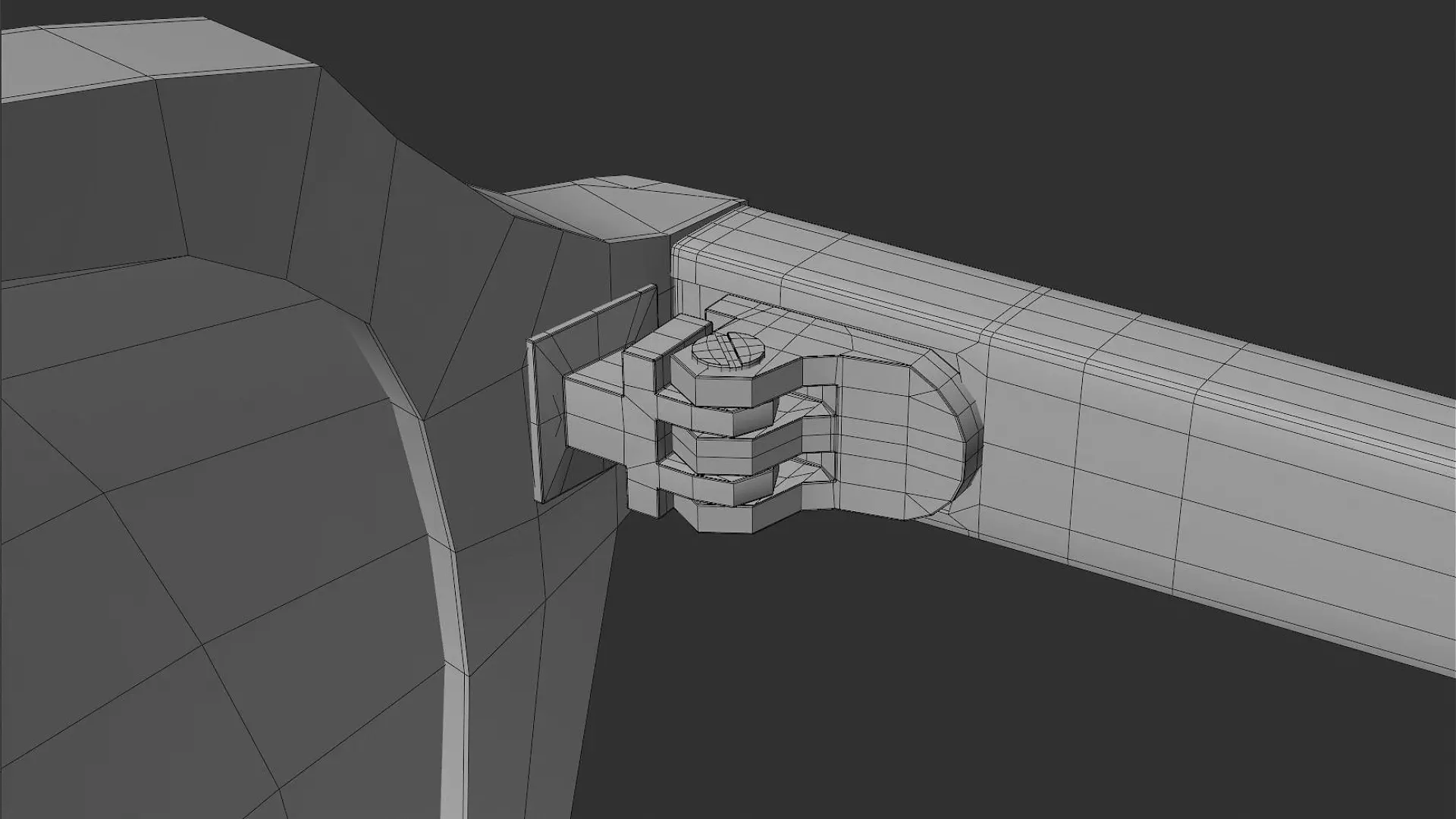 Ray Ban Zuri Bio Based black Sunglasses 3D Model PBR  Low-poly 3D model_9