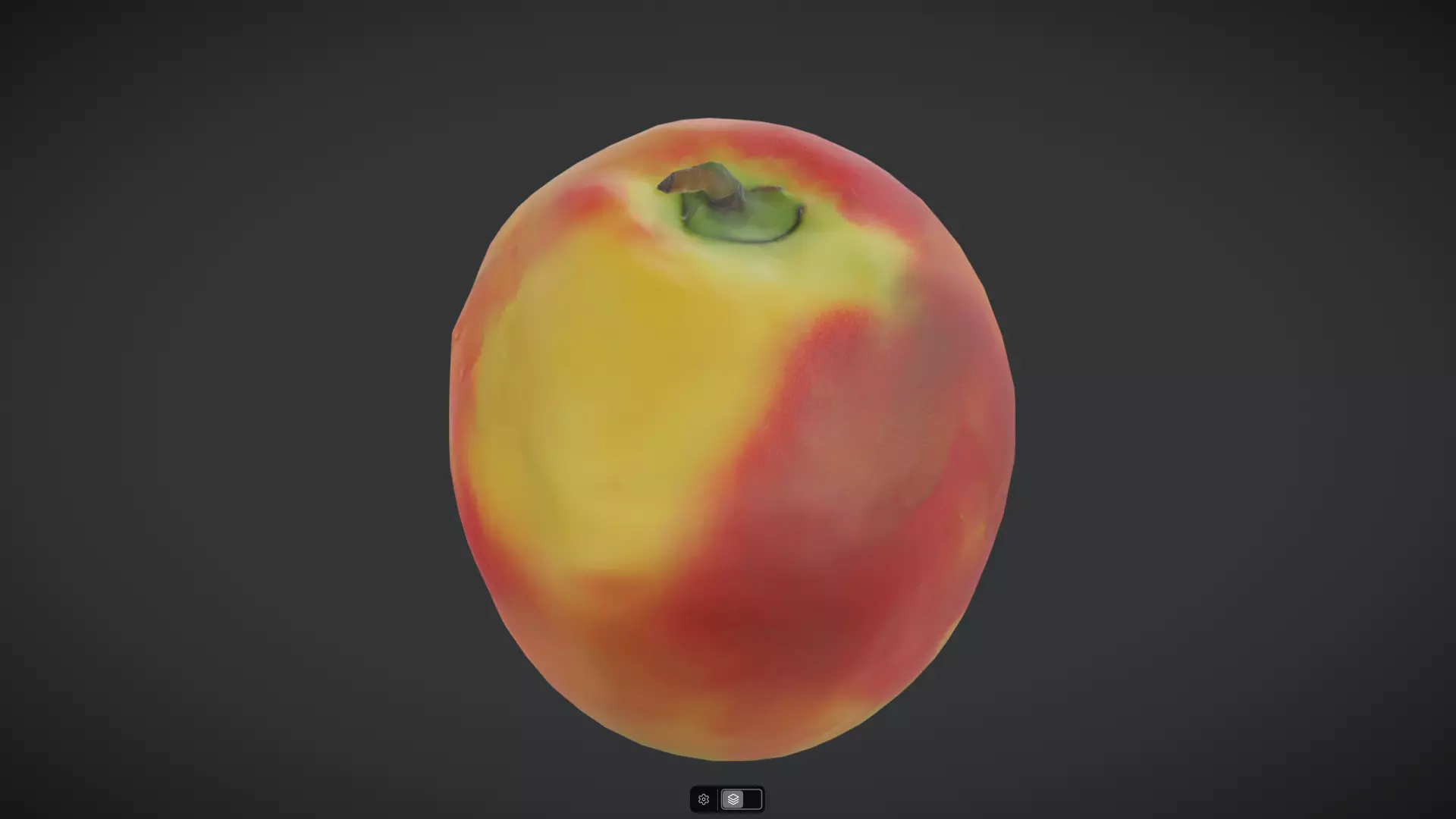 Mango Low-poly 3D model_5