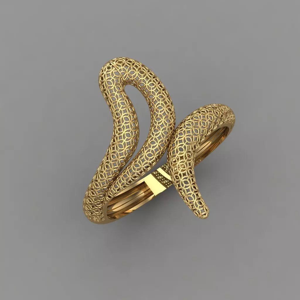 Turkish plain Ring Jewellery Ring 3D print model 3D print model_0