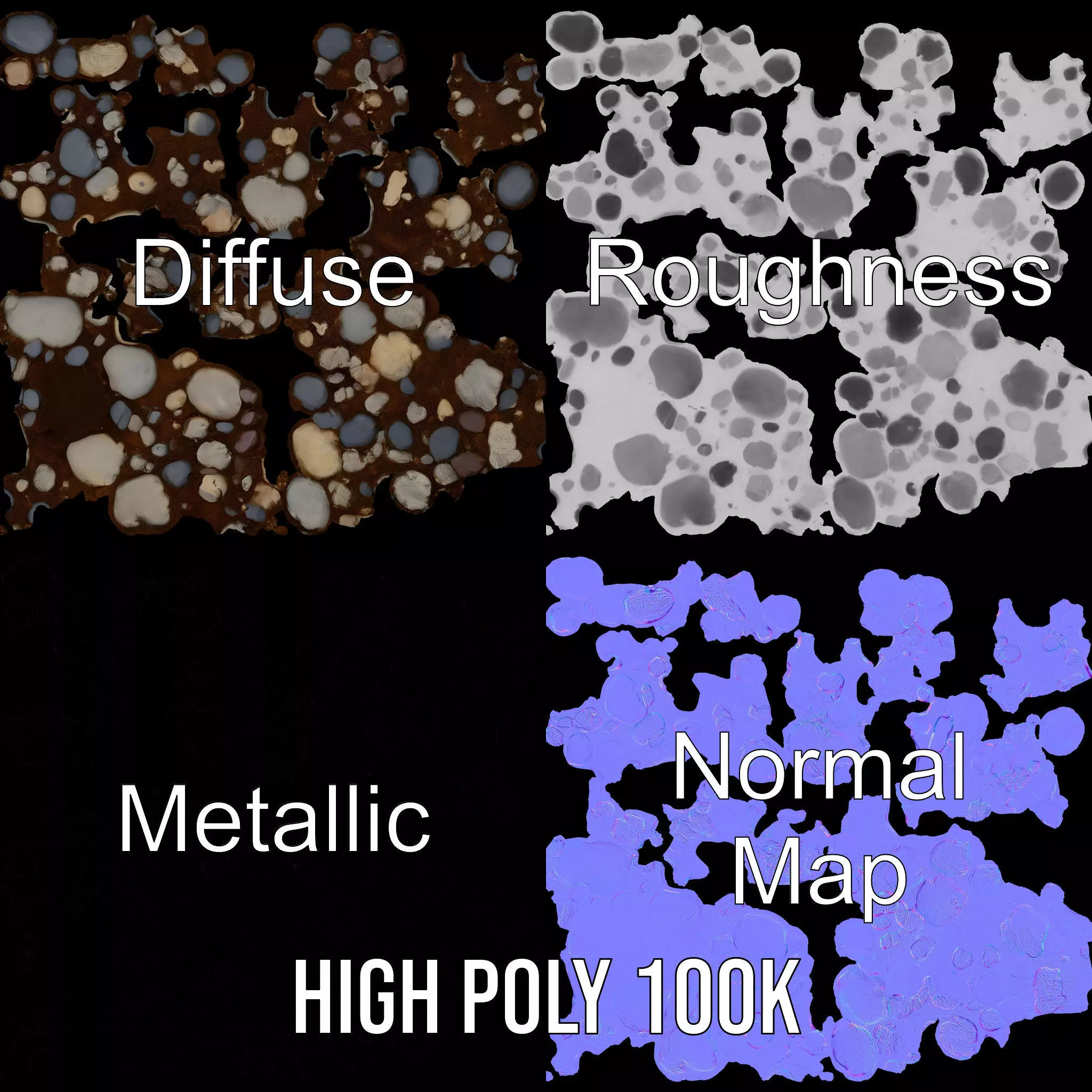 Terra Textured Stone model pack Texture_3