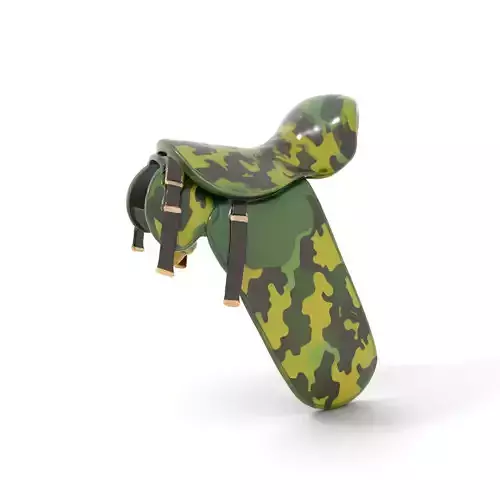 Camouflage Saddle model pack