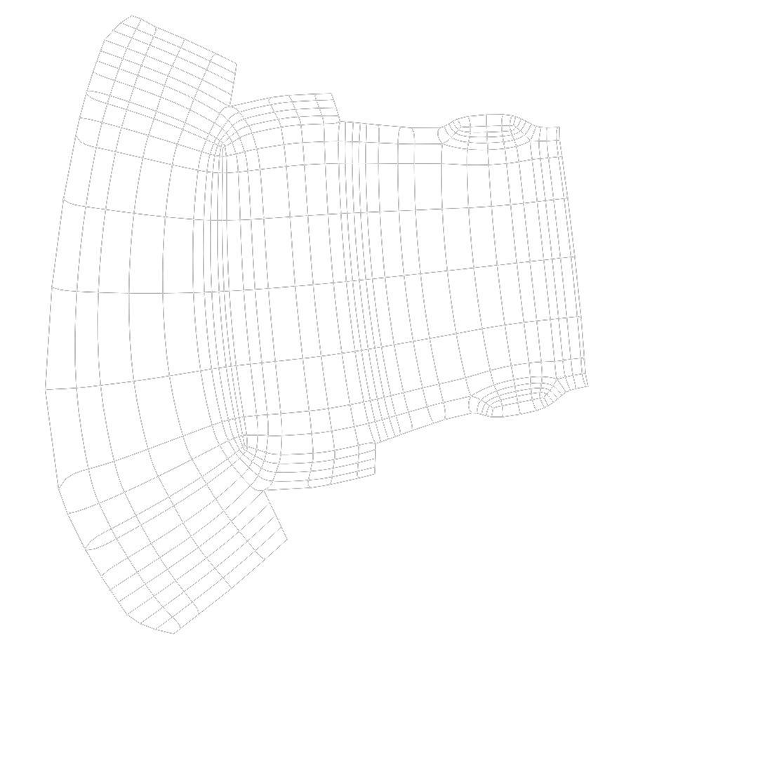 Sofa 3D Model chesterfield loveseat Low-poly 3D model_8