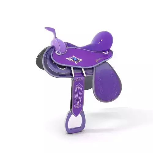 Purple Elegance Saddle model pack