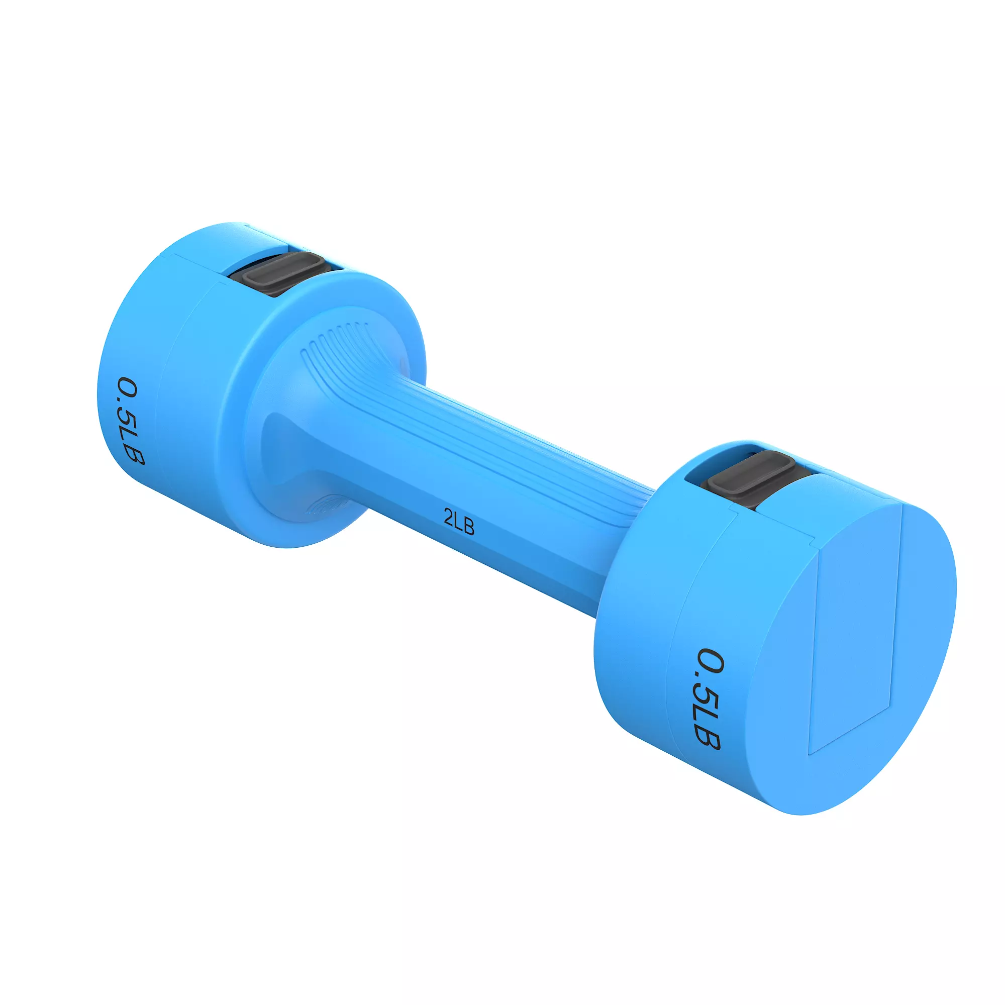 Adjustable Dumbbells Hand Weights Set 3D model_15