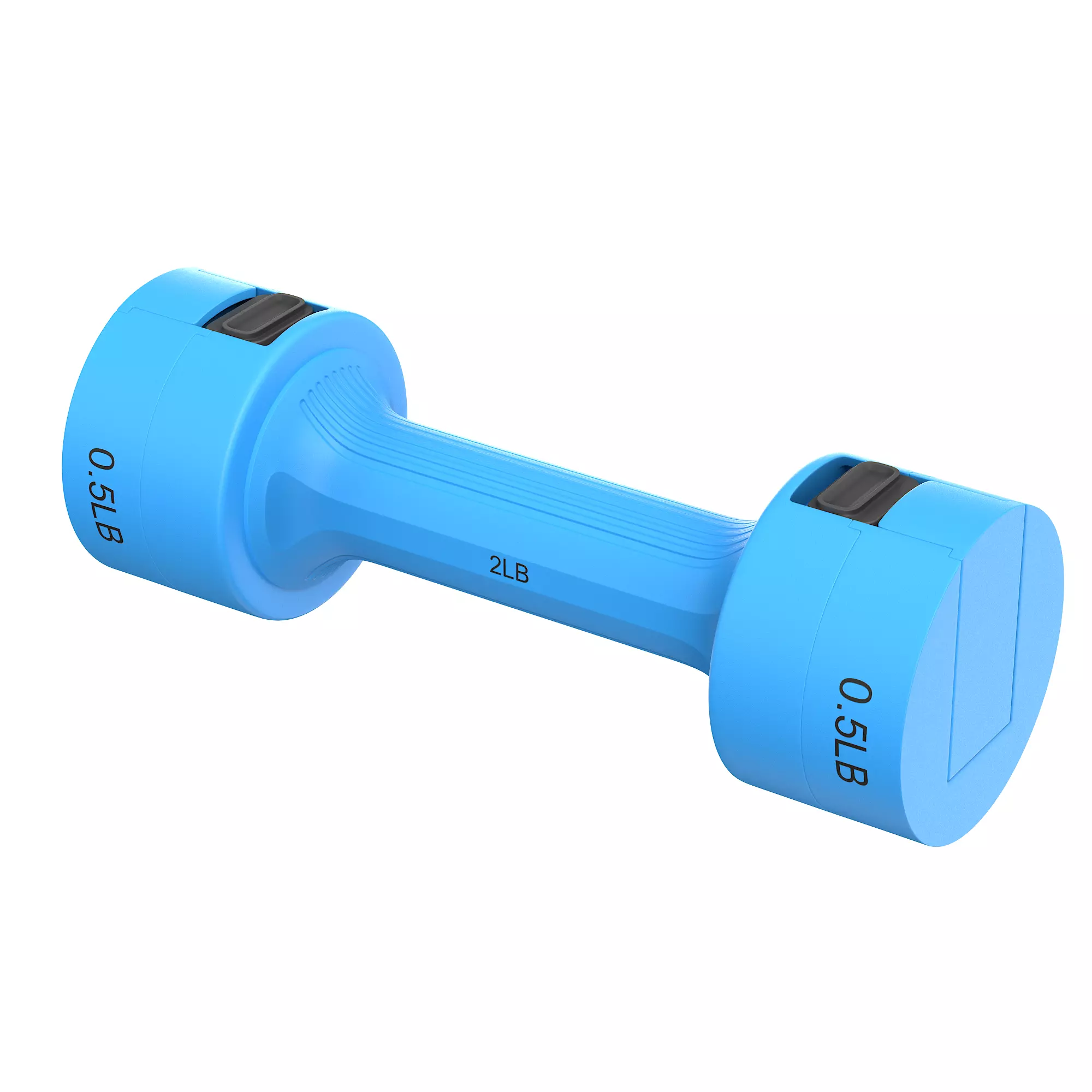 Adjustable Dumbbells Hand Weights Set 3D model_30