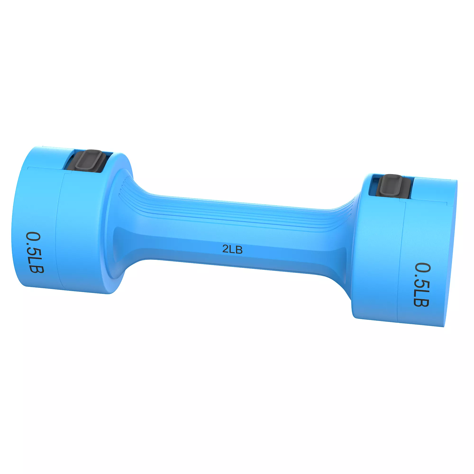 Adjustable Dumbbells Hand Weights Set 3D model_28