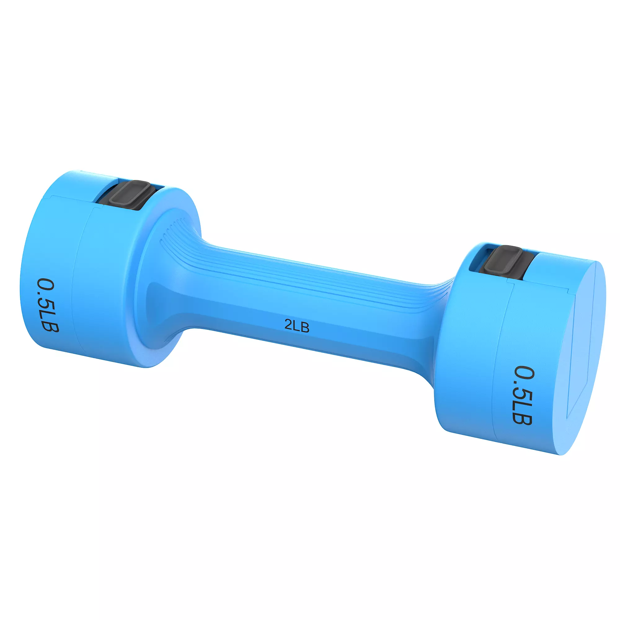 Adjustable Dumbbells Hand Weights Set 3D model_13