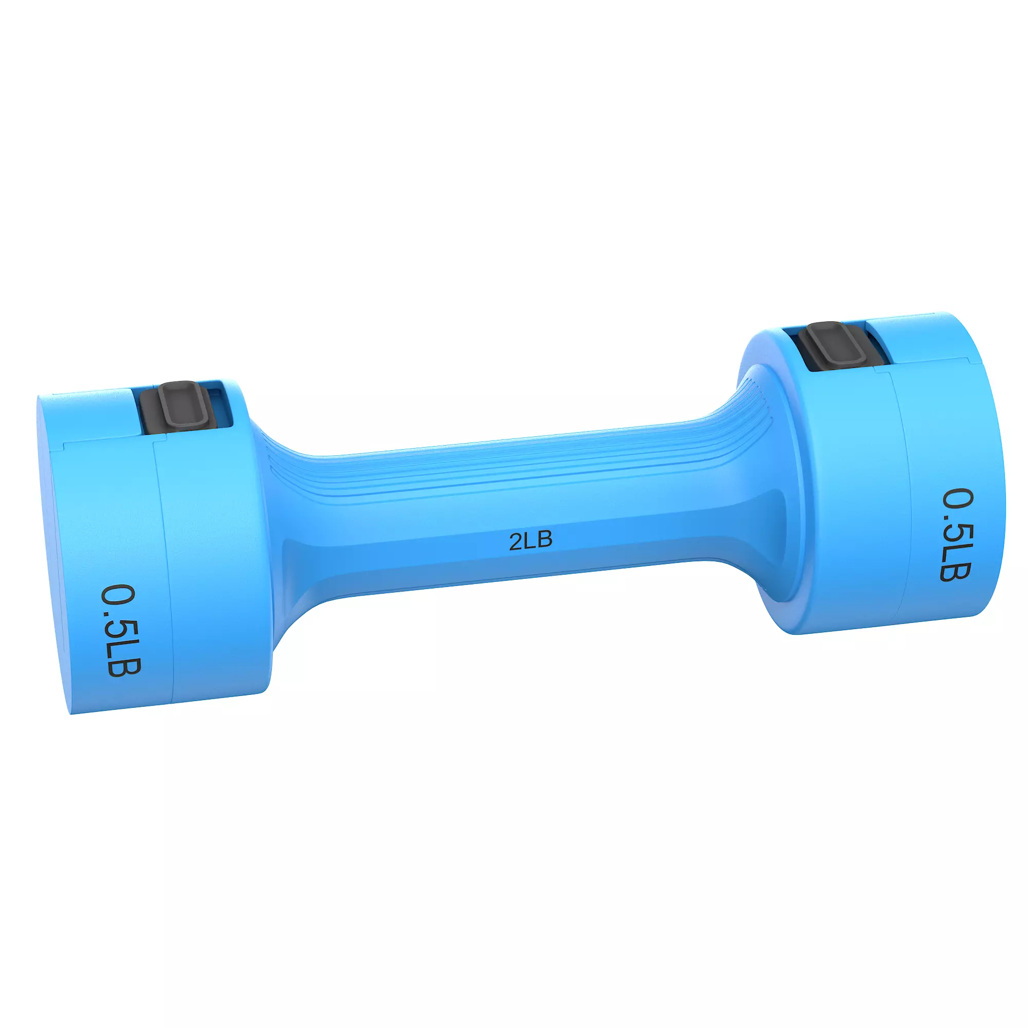 Adjustable Dumbbells Hand Weights Set 3D model_26