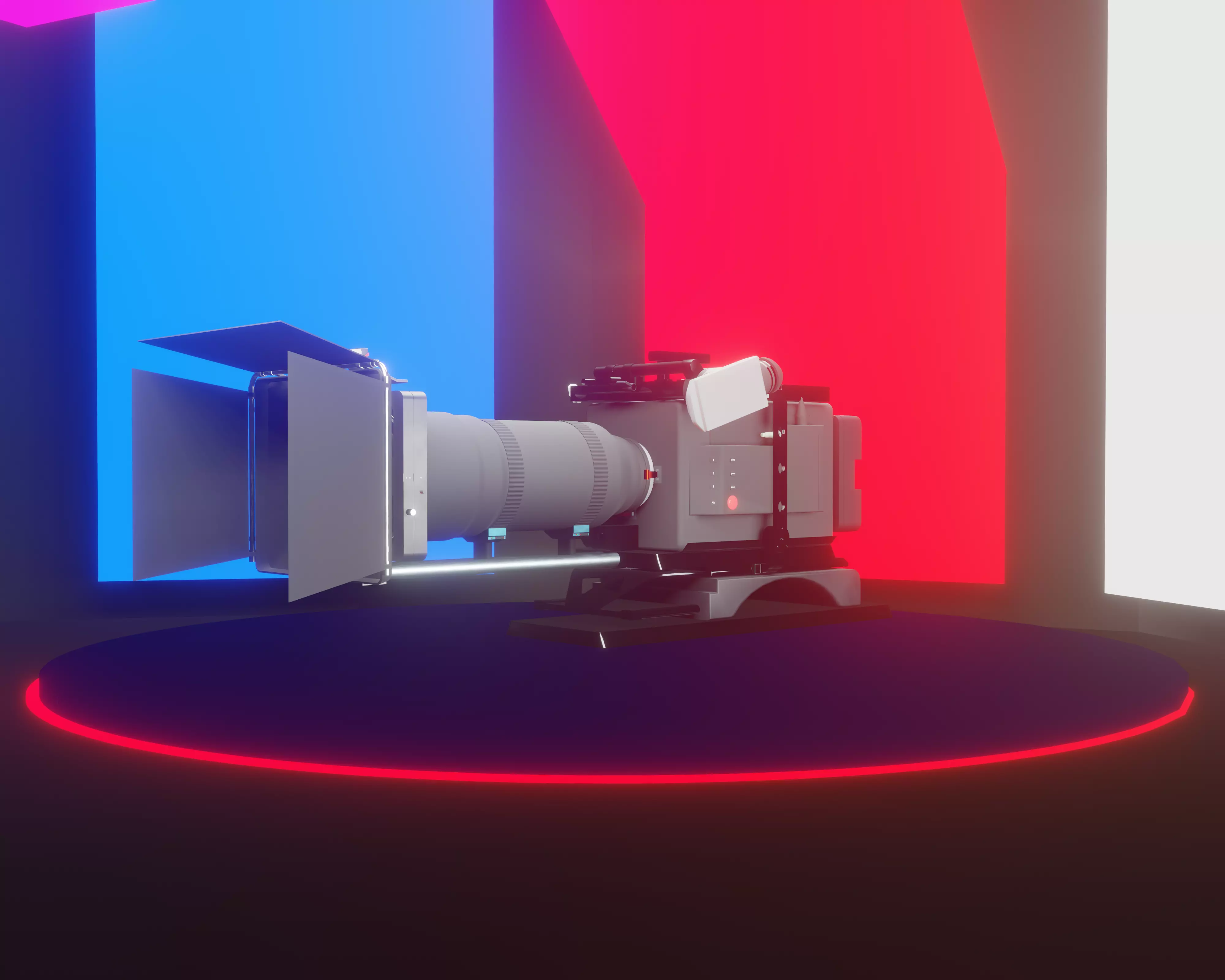 Arri alexa big camera 3D model