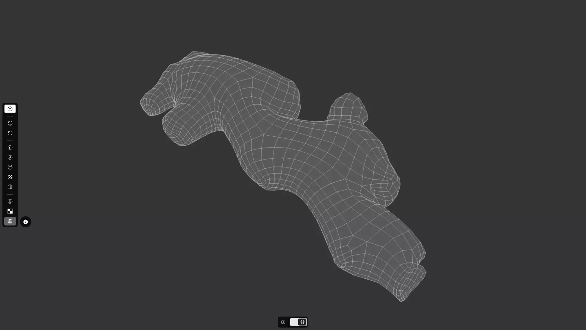 Ginger Low-poly 3D model_6