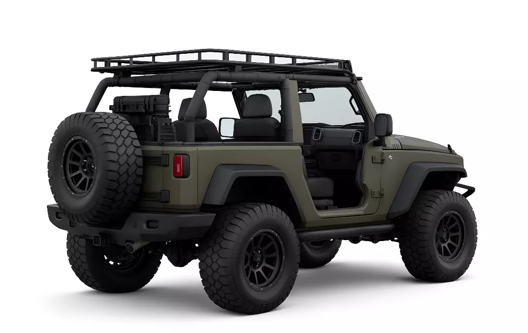 Heavy Duty Off Road SUV 3D Model 3D model_5