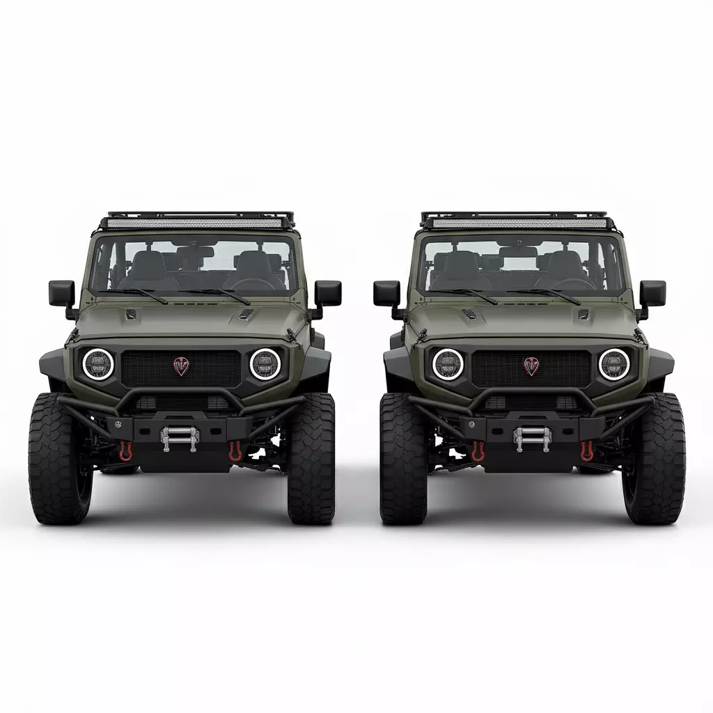 Heavy Duty Off Road SUV 3D Model 3D model_1