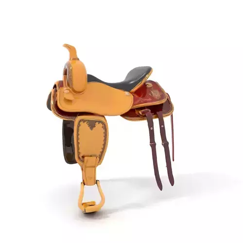 Golden Royal Saddle model pack