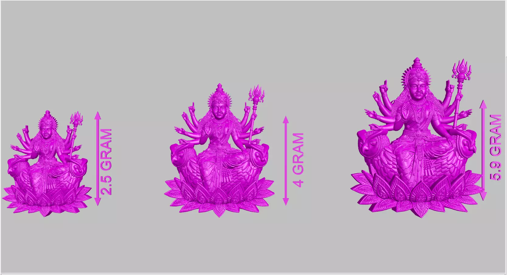 new 50 laxmi lot  3D print model_25