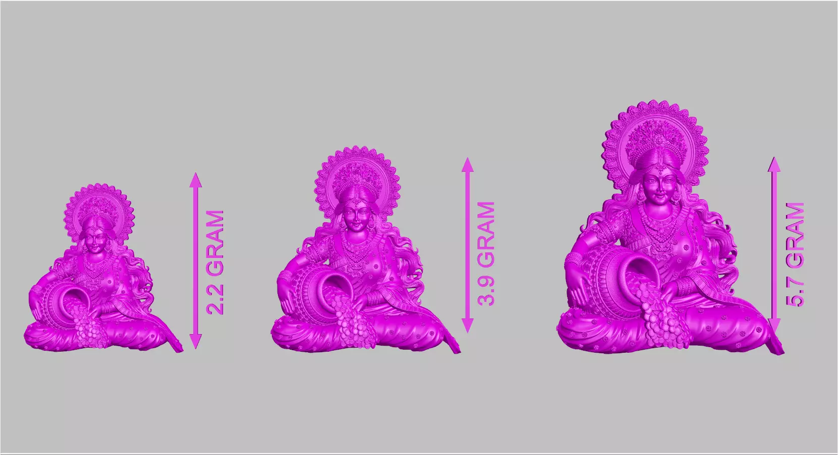 new 50 laxmi lot  3D print model_7