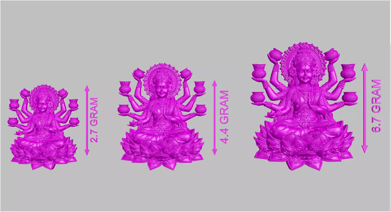 new 50 laxmi lot  3D print model_17