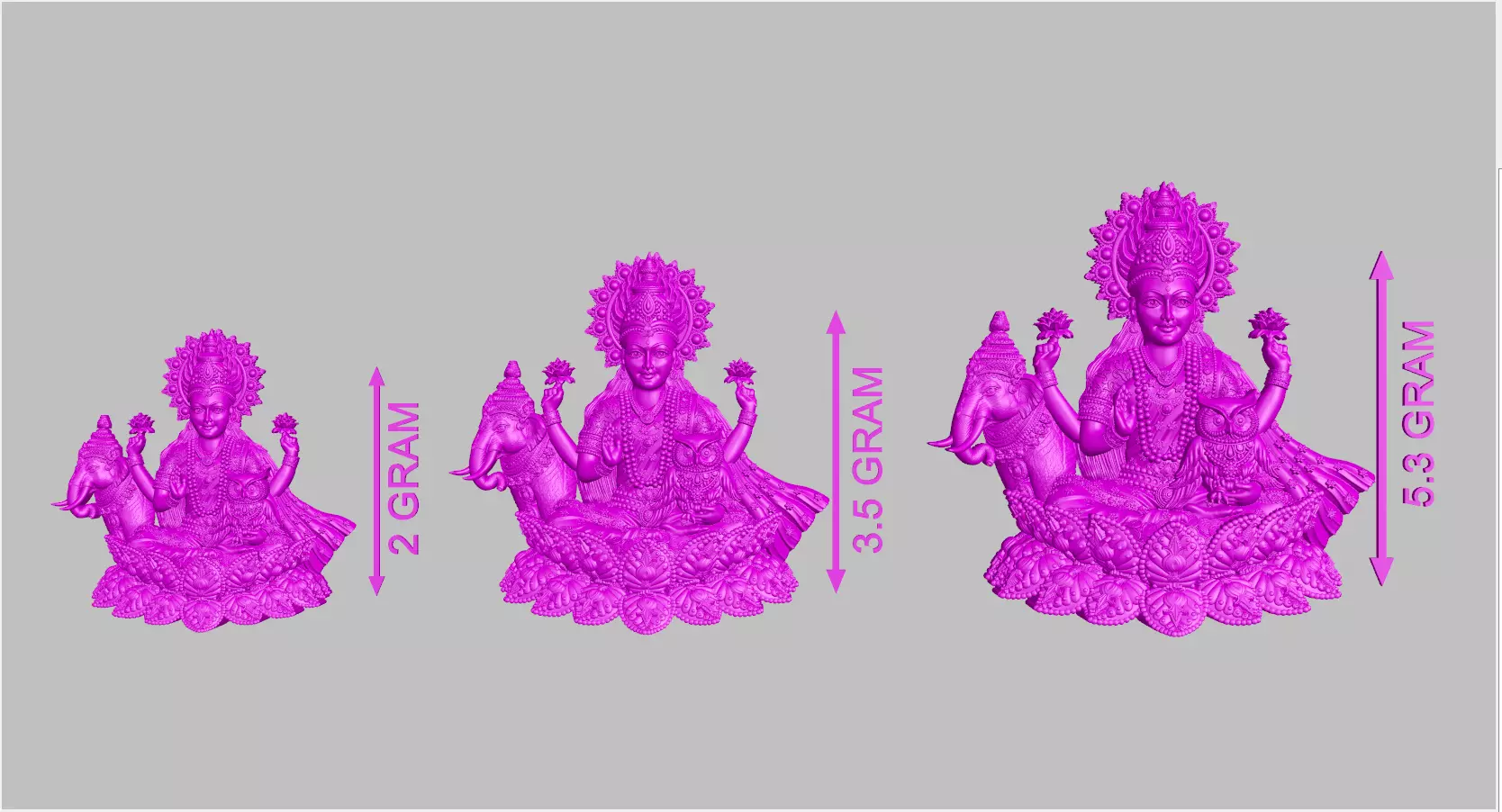 new 50 laxmi lot  3D print model_38