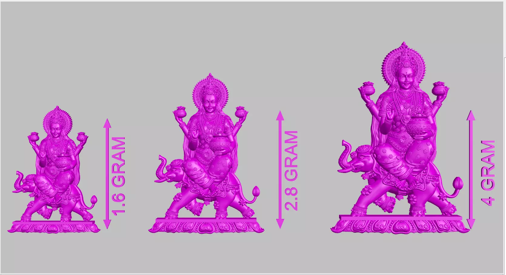 new 50 laxmi lot  3D print model_20
