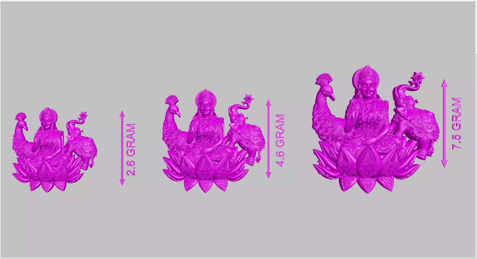 new 50 laxmi lot  3D print model_24