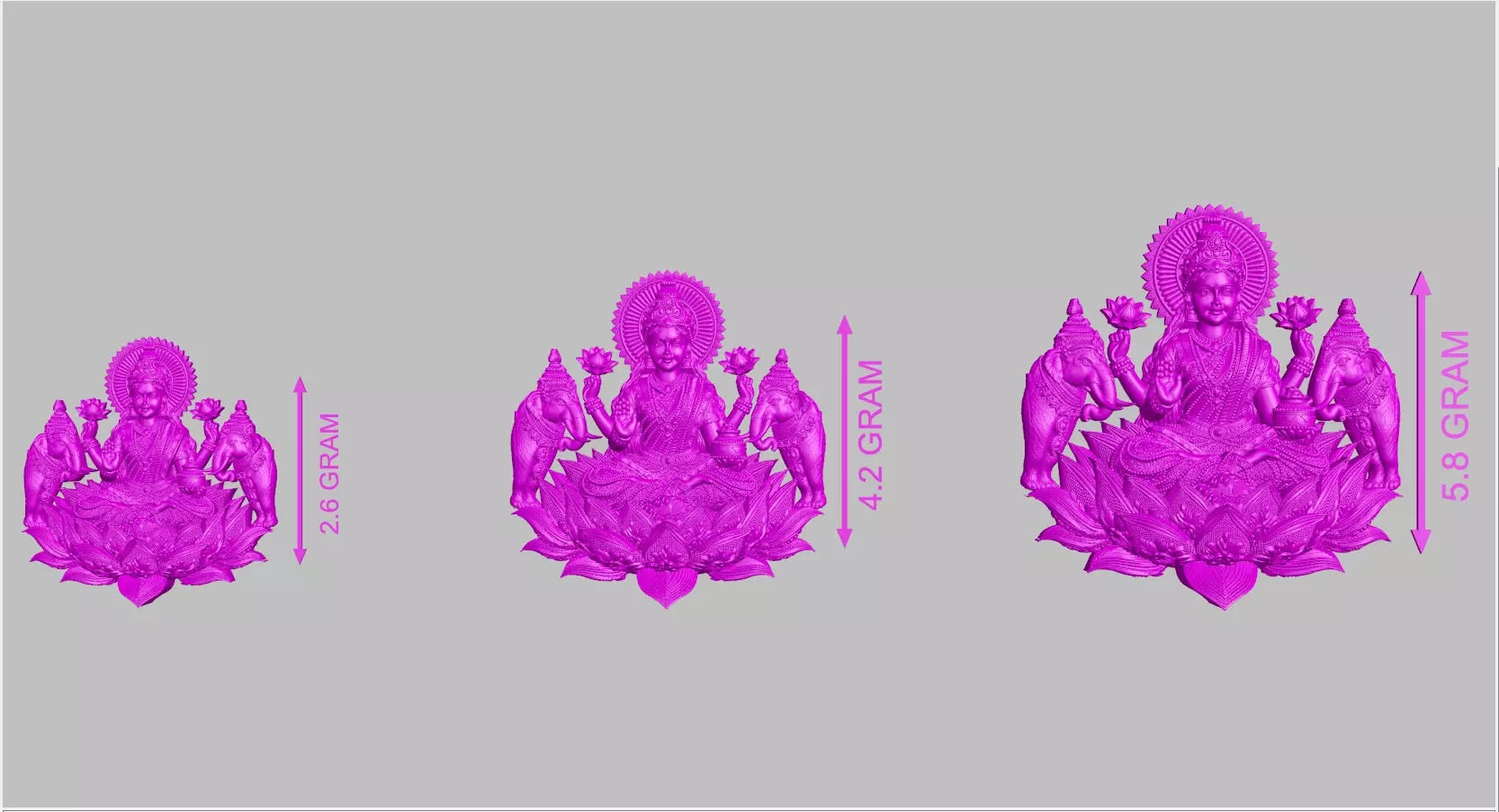 new 50 laxmi lot  3D print model_32