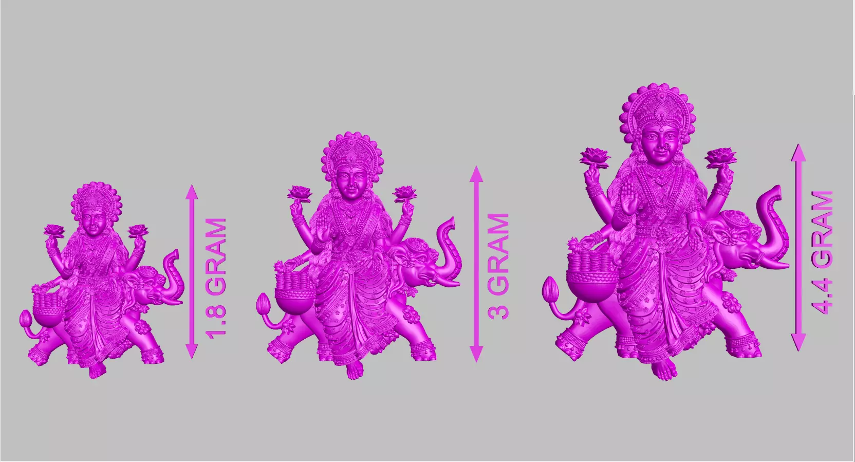 new 50 laxmi lot  3D print model_5